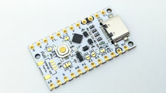 ２９０円マイコン基板　UIAPduino Pro Micro CH32V003
